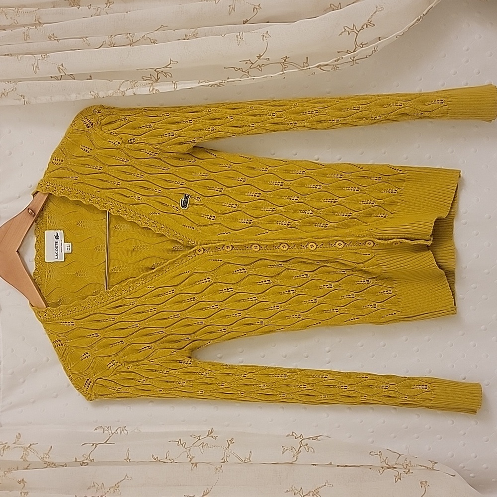 LACOSTE | Vintage Knit Cardigan - Picture 4 of 8